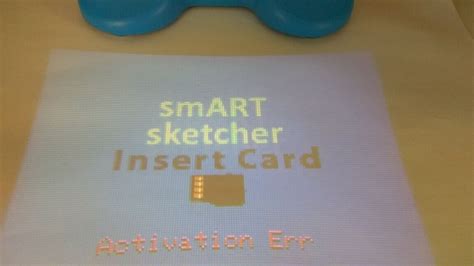 smart sketcher card init 41 error|Trouble shooting steps .